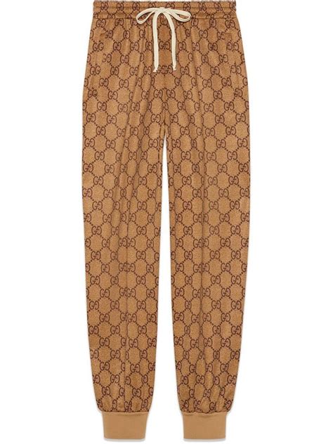 gucci track pants fake|farfetch gucci joggers.